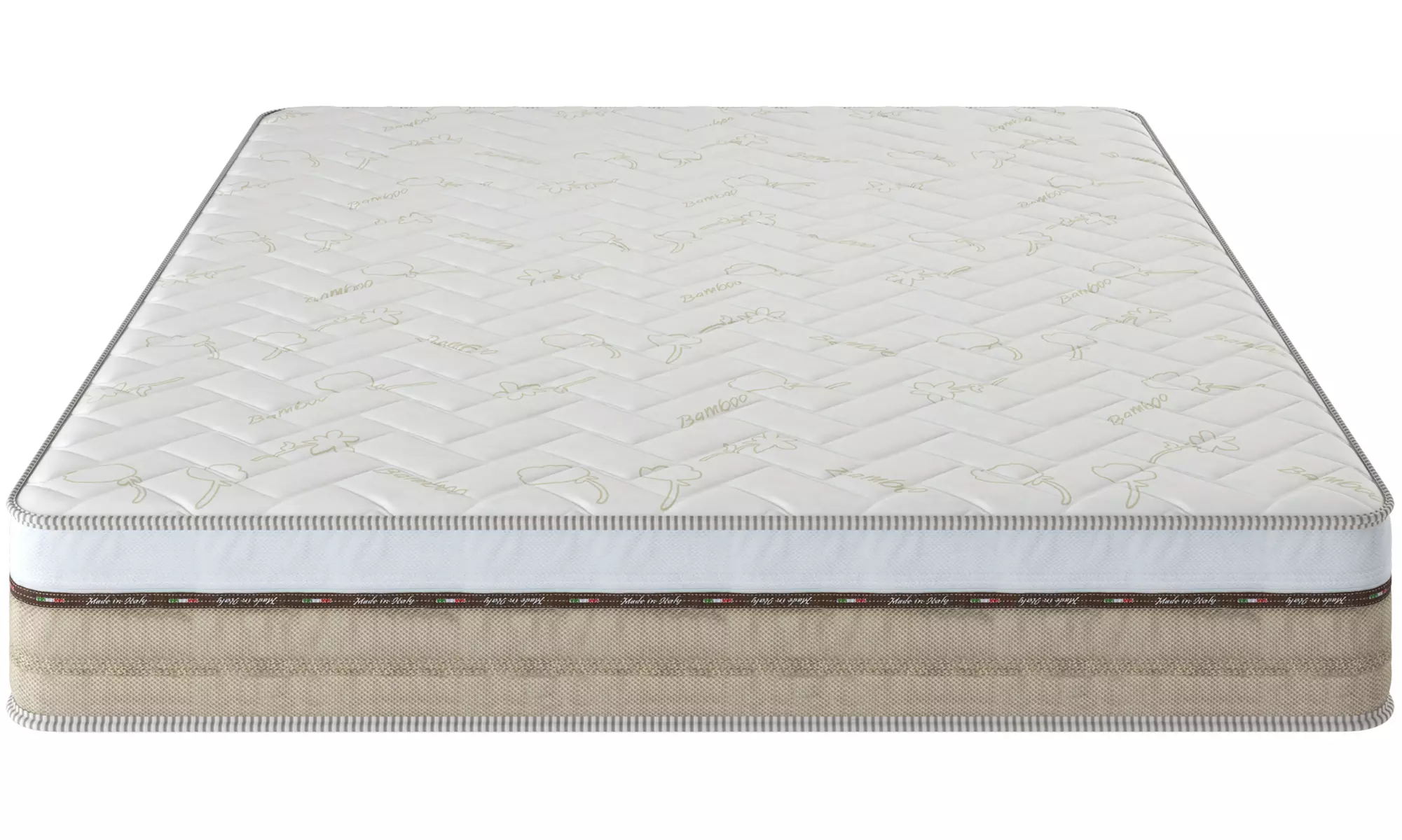 Materasso in Memory e molle indipendenti Bamboo 25cm