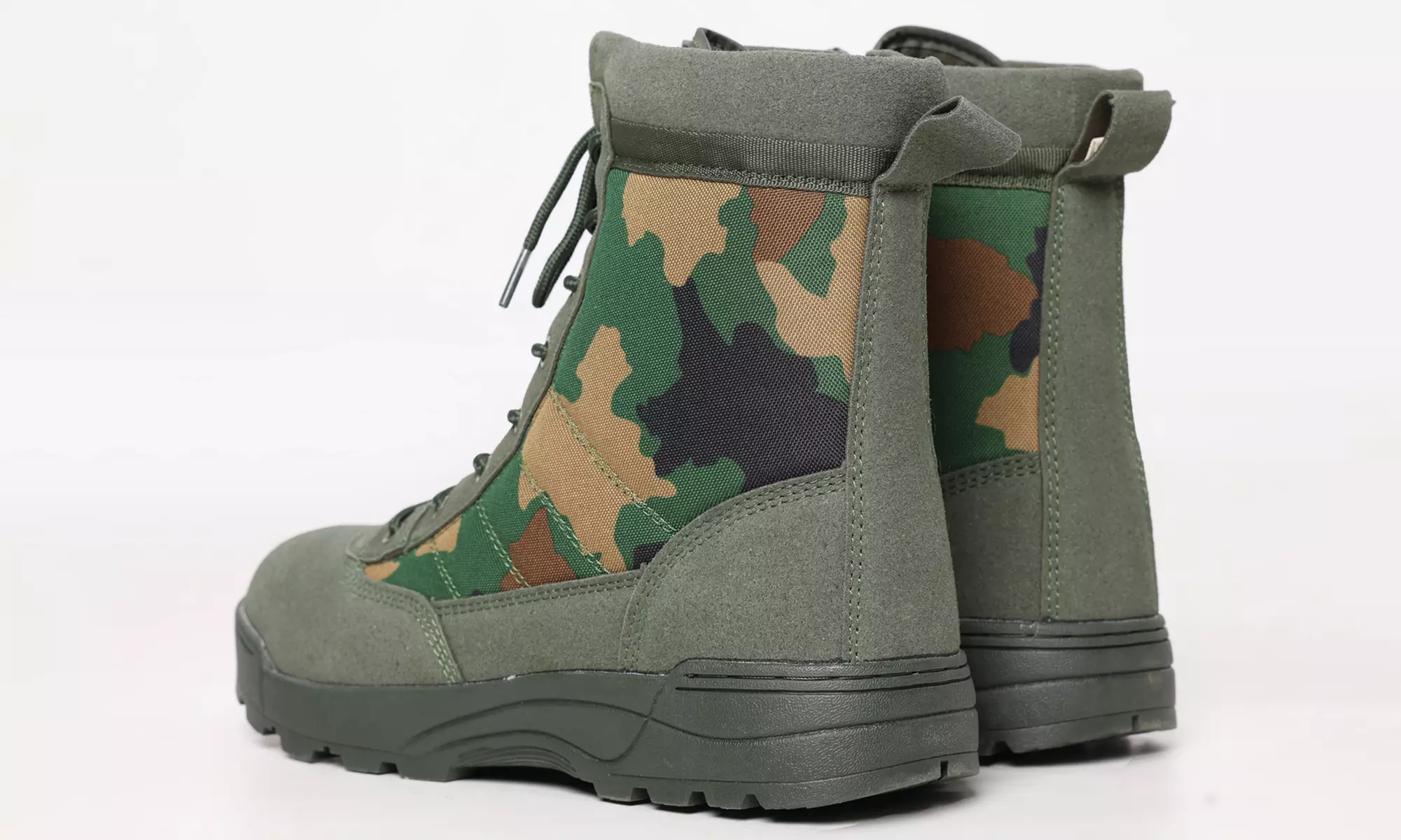 MIG Camo Tactical Army Combat Boots