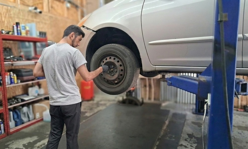 Image 5: Brake Service: Pads or Rotors, Parts & Labor, or Labor Only Options
