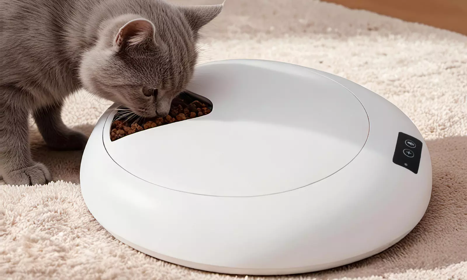 Skylos Smart Bluetooth Automatic Pet Feeder with Cooling Tray