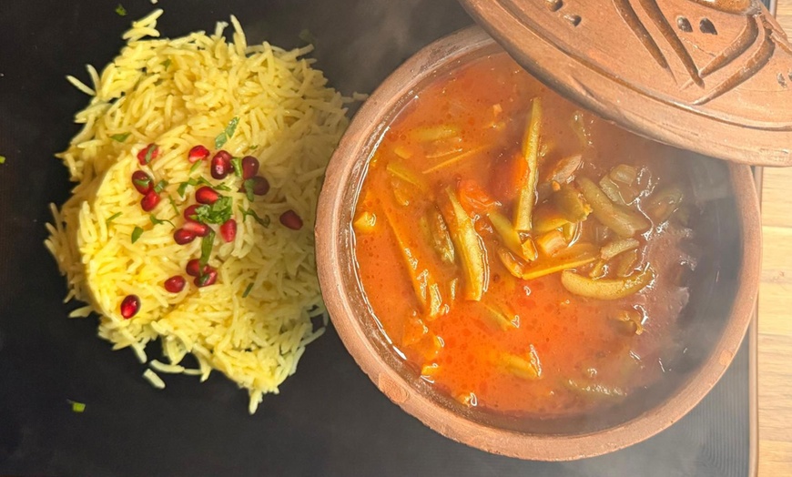 Image 5: Two Course Palestinian Meal with Wine for Two or Four People