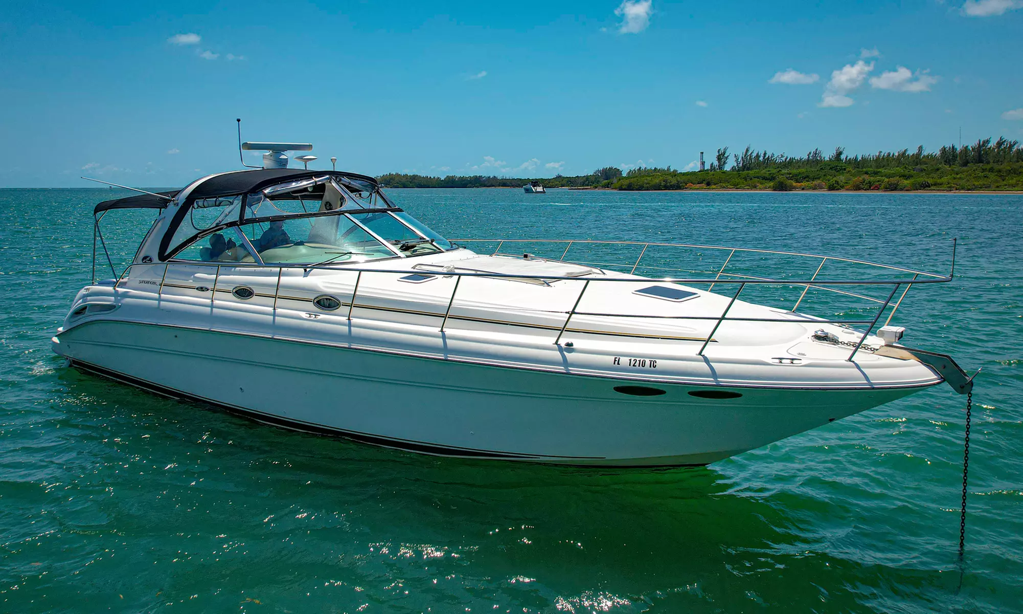 Miami Boat Charter w/ 5 or 7 Hours for Price of 4 or 6 Up to 13 People