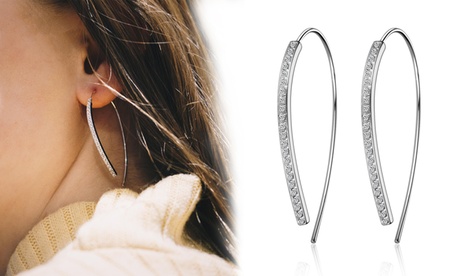 1 o 2 paia di orecchini Crystal Thread Philip Jones con cristalli Swarovski®