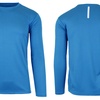 Image 6: Men's Long Sleeve Moisture Wicking Crew Neck Tagless Performance Tee