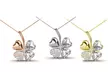 1, 2 ou 3 pendentifs avec trèfle à 4 feuilles, coloris au choix - Second Medium