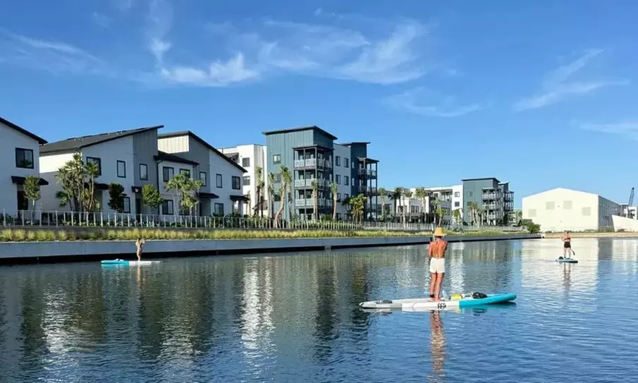 One Hour Guided Kayak & Standup Paddleboard Rentals for 2 to 6 People