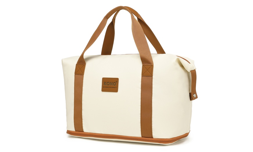 Image 8: Set de bagages 3 pièces : valise, sac de voyage et trousse de toilette