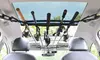 5 Slot Vehicle Fishing Rod Rack Pole Holder Belt Strap Carrier Truck SUV Car