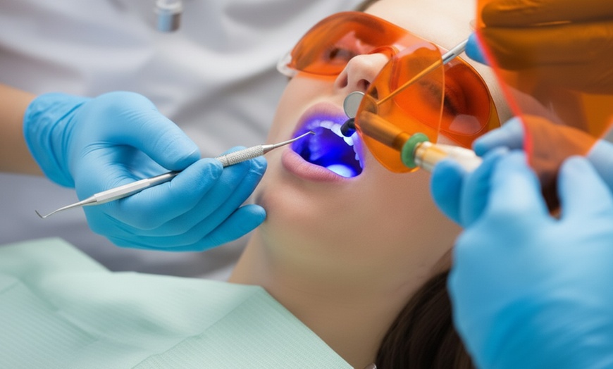Image 2: Limpieza bucal y opción a 1 o 2 sesiones de blanqueamiento con led