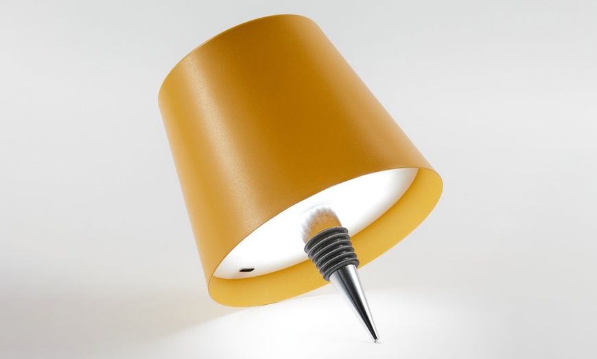 Image 28: One or Two Cordless LED Bottle Stopper Lamps with 3 Light Modes