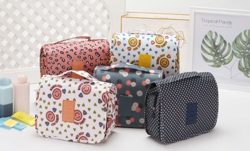 Image 1: One or Two Travel Storage Bags with Hook