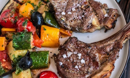 Für 1 Person: 2-Gänge-Menü mit Vorspeise und Fleisch- oder Fischgericht - Nostalgia - kaukasisches Restaurant