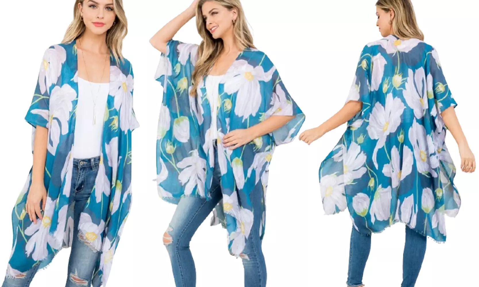 Women's Spring and Summer Kimono and Vest Collection