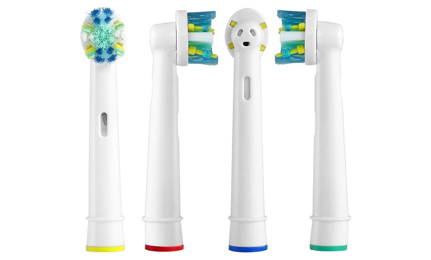 Image 5: Replacement Toothbrush Heads for Oral-B: 4 or 8 Pieces