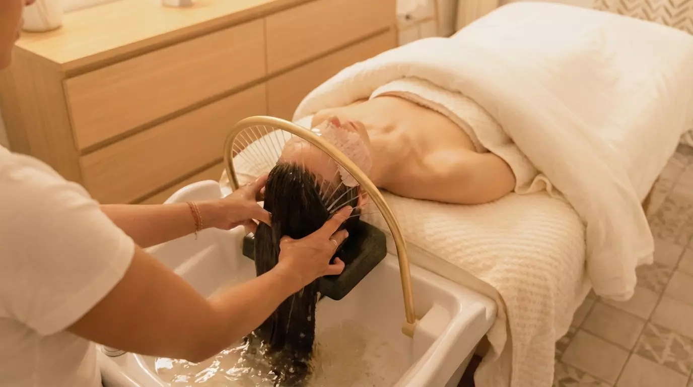 Hair spa avec Au Temple Du Bien Être