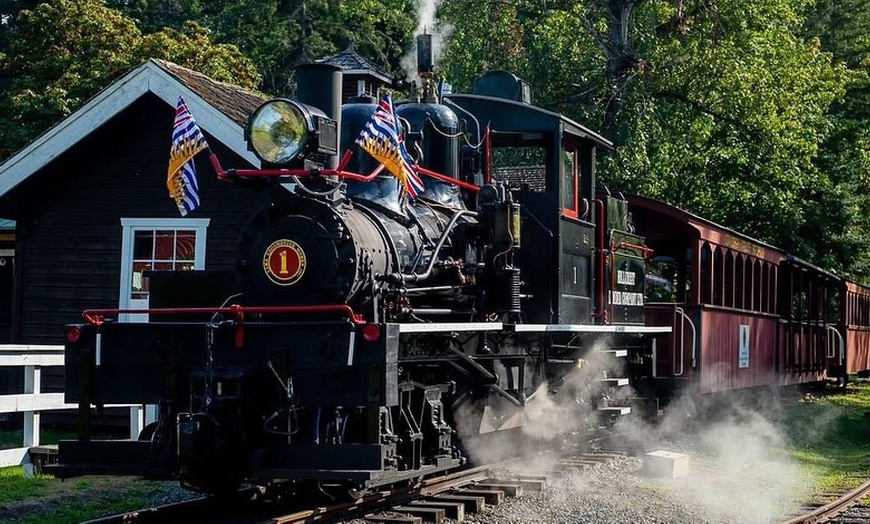 Image 1: Admission for 2, 3 or Family Day Pass with Unlimited Train Rides! 