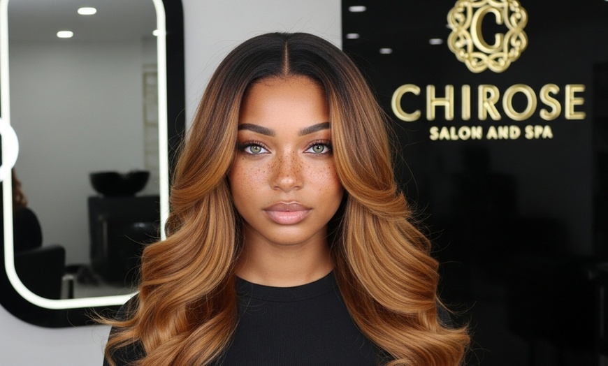 Image 1: Haircut, Shampoo, Blow Dry w/ Optional Partial/Full Highlights & More