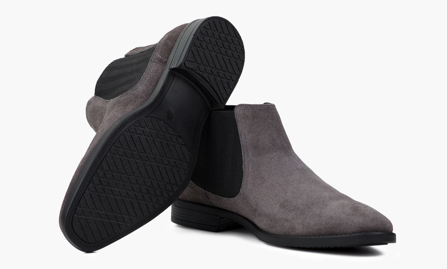 Image 8: Redfoot Men's Suede Chelsea Boots