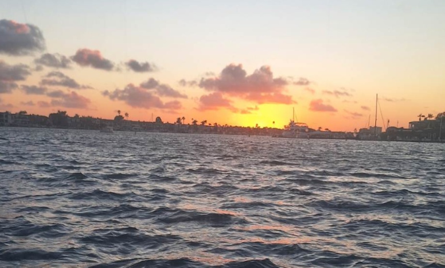 Image 1: Enjoy breathtaking views on a 2-hour Newport Harbor Private Cruise
