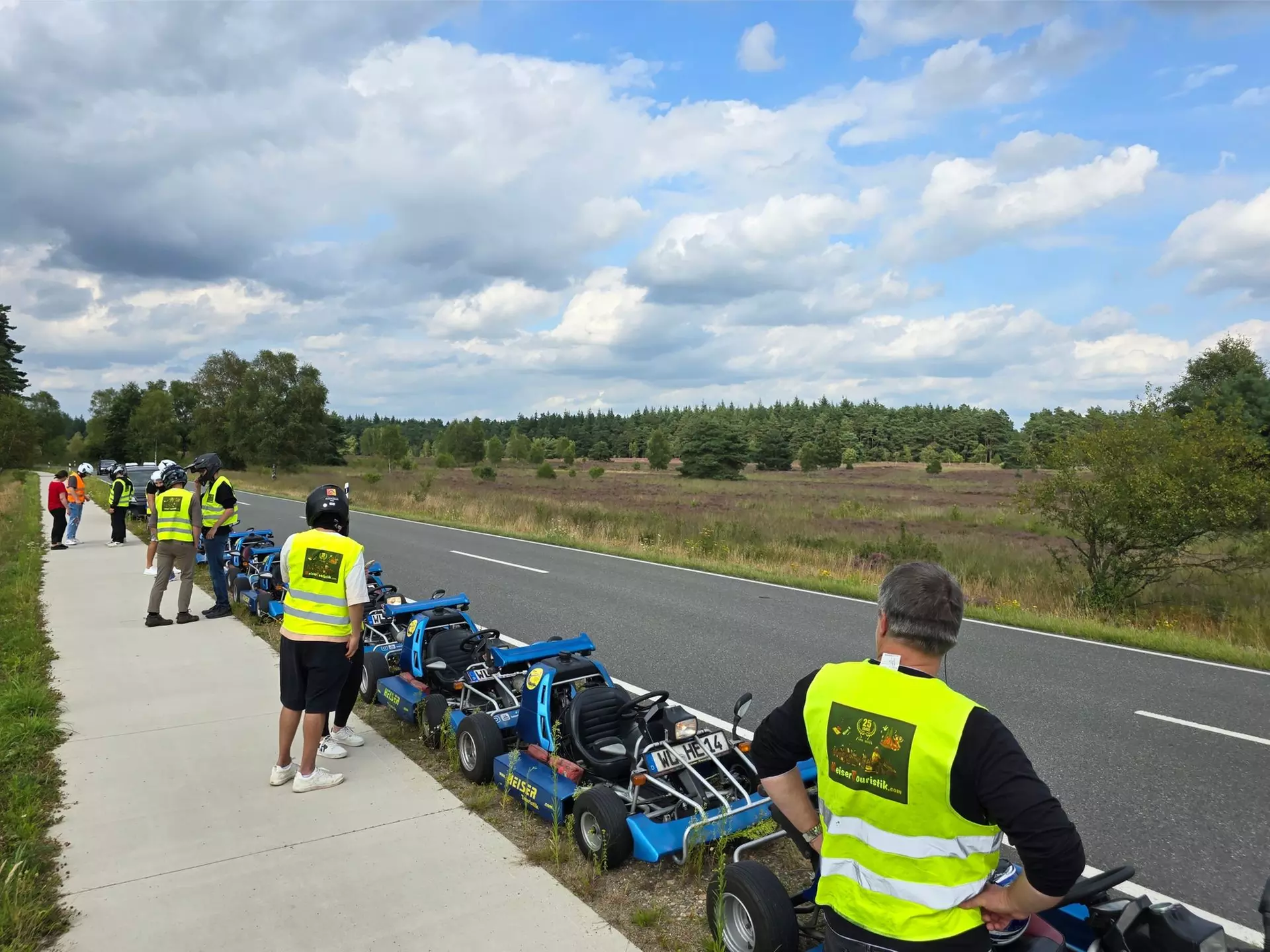 2 Std. Countryside Roadtrip-Karttour inkl. Leihhelm und Urkunde