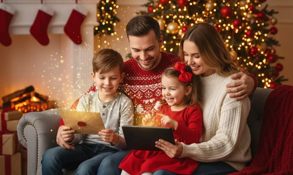 Magical Santa Letter or HD Video Message for Kids – Standard & Premium Packages (Up to 70% Off) - Primary Image