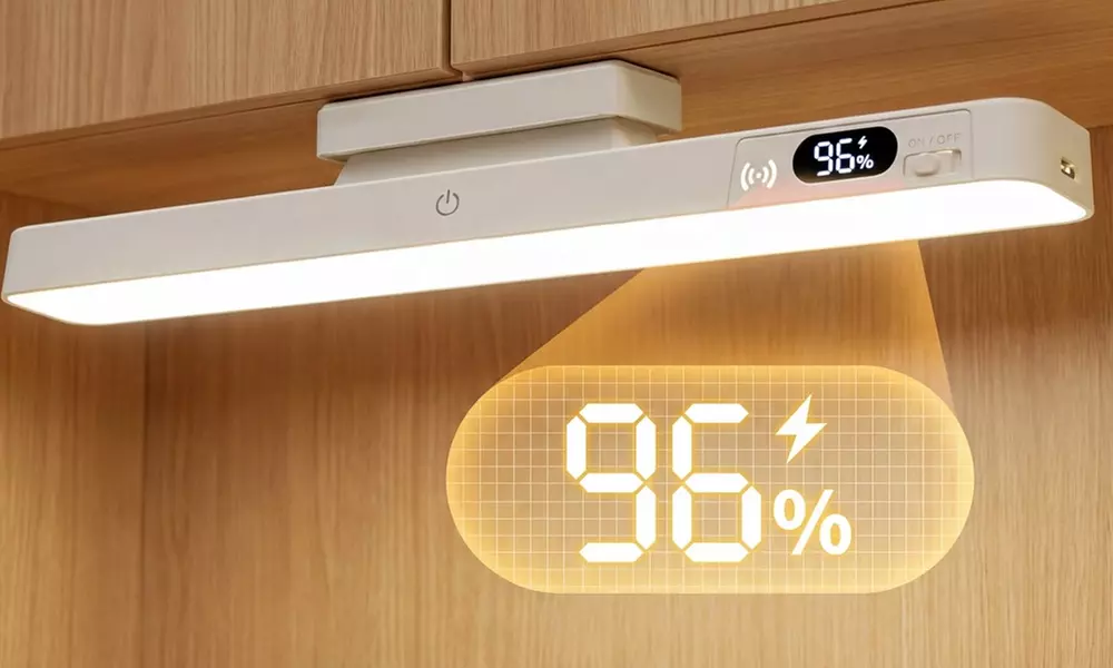 Magnetic LED Desk Lamp Rechargeable with Remote Control