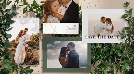 Sustainable Save the Dates: 70 Cards from Paper Culture (Shipping Not Included) - Paper Culture