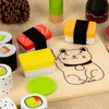 Image 4: Kids Pretend Play Wooden Sushi Toy Kit