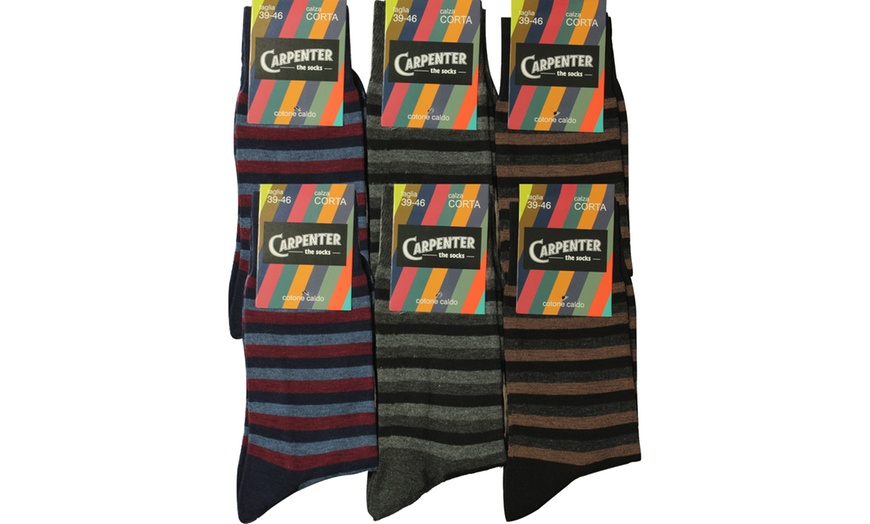 Image 3: Carpenter 6er- oder 12-Pack kurze oder lange Herren-Socken