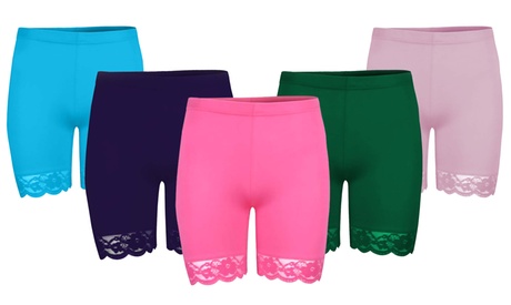 Cycliste pour femme en dentelle