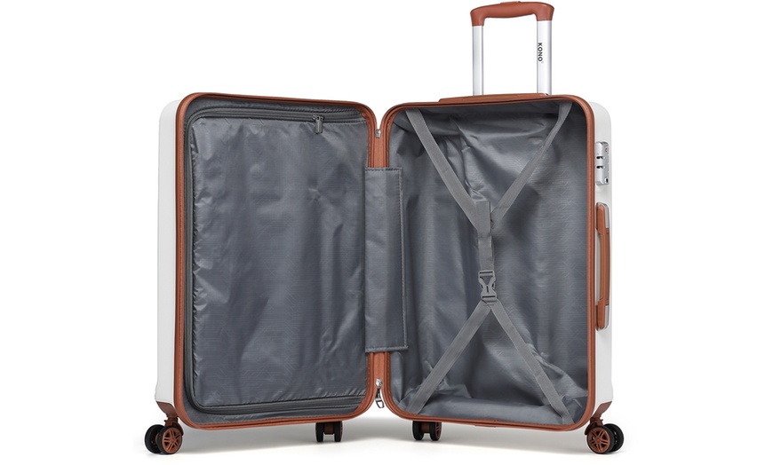 Image 6: Set de bagages 3 pièces : valise, sac de voyage et trousse de toilette