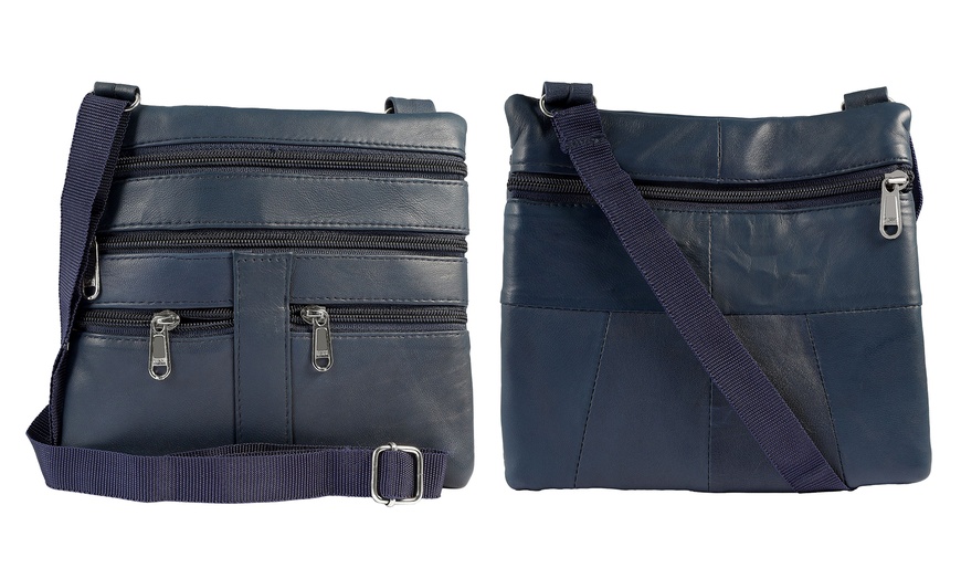 Image 27: Bolso unisex de piel auténtica Steinmeister