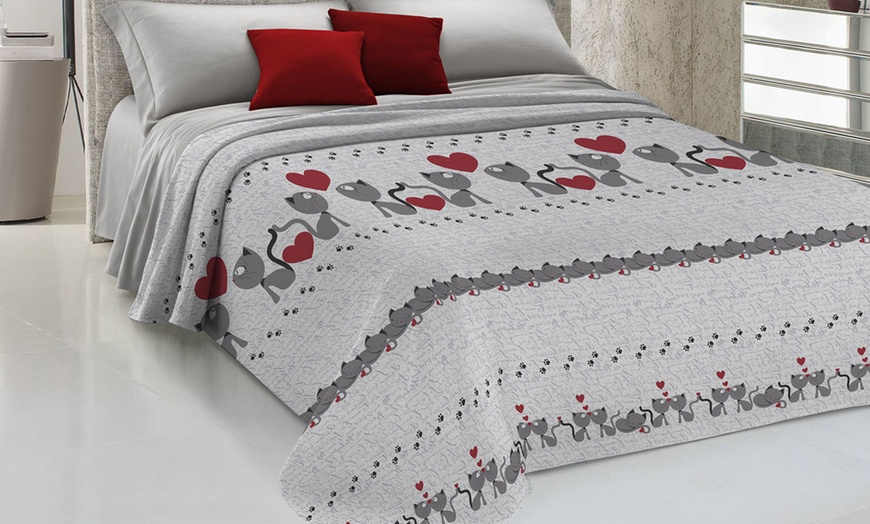 Image 2: Copriletto 100% cotone Made in Italy