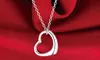 925 Sterling Silver Heart Pendant Necklace