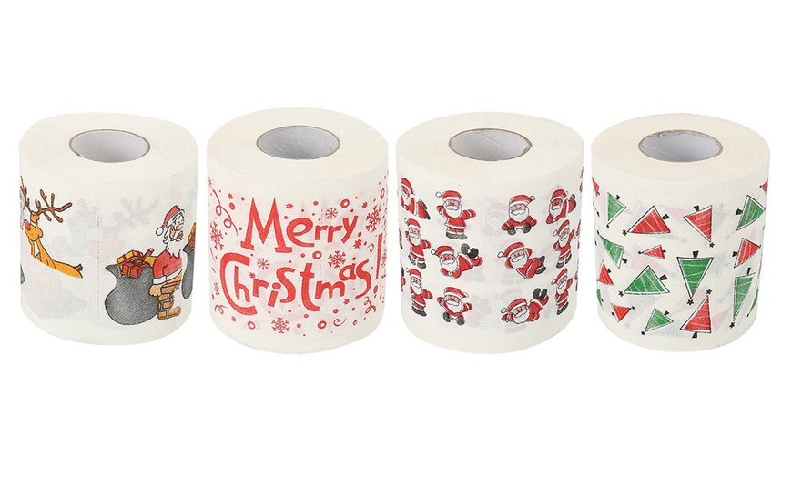 Festive Themed Toilet Rolls | Groupon