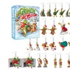 Image 7: 12 Days Grinch-Inspired Earring Advent Calendar