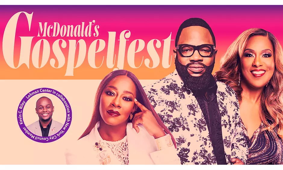 McDONALDS GOSPELFEST on April 11 at 8 PM - Primary Image