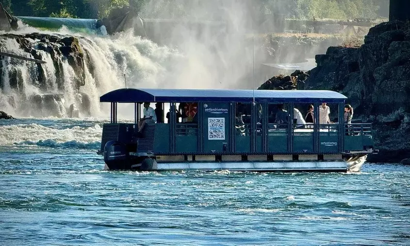 Up to 29% Off Willamette Falls or Historic Bridge Boat Tours