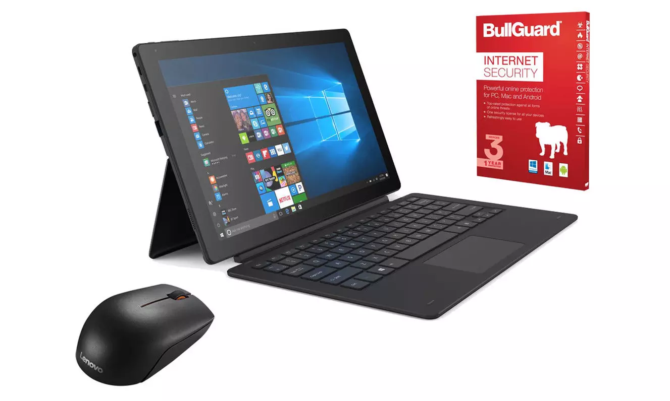 Linx 12X64 12.5" Full HD - 2 in 1 Laptop Tablet with Keyboard Intel Atom, 2-4GB RAM, 32-64GB - Primary Image