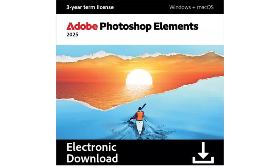 Adobe Photoshop Elements of Premiere Elements 2025 voor Mac en Windows met een geldigheid van 3 jaar - Image 3