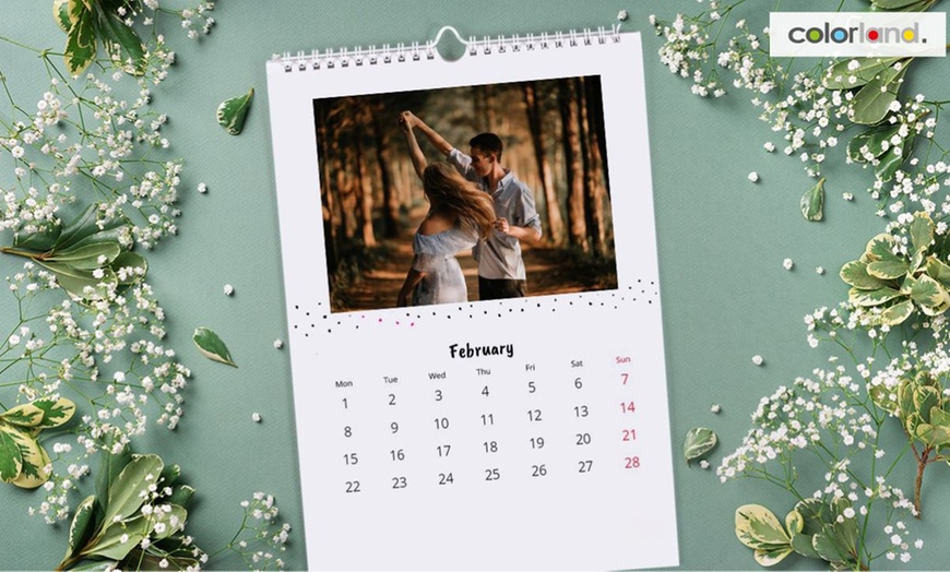 Image 2: Personalised Photo Calendar from Colorland IE