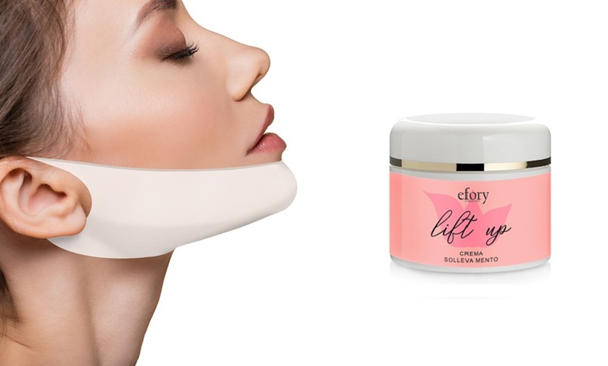 Image 1: 1, 2 ou 3 kits crème et masques double menton Efory Cosmetics