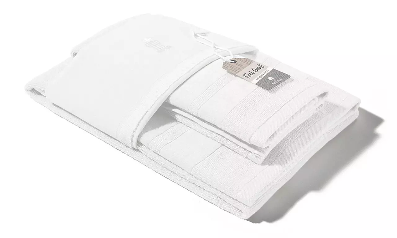 Set di asciugamani da bagno in spugna Joy