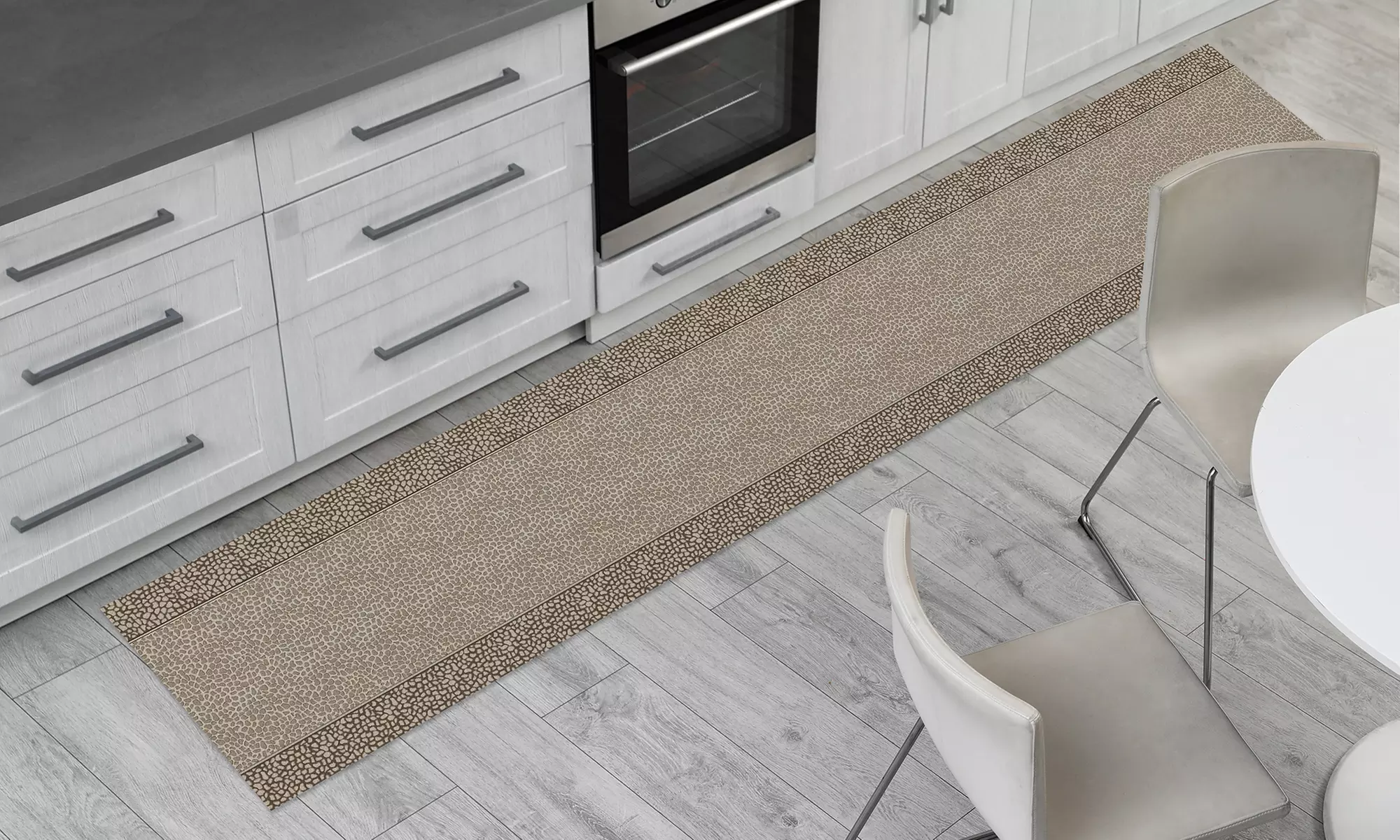 Passatoia, rotolo tappeto antiscivolo varie fantasie