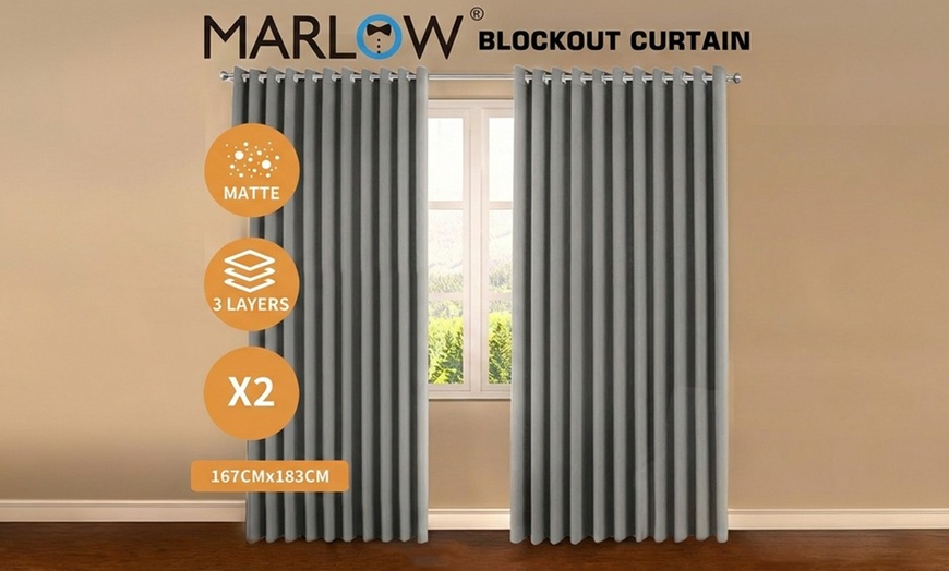 Image 40: Marlow Premium Curtains, Rods and Blackout Solutions