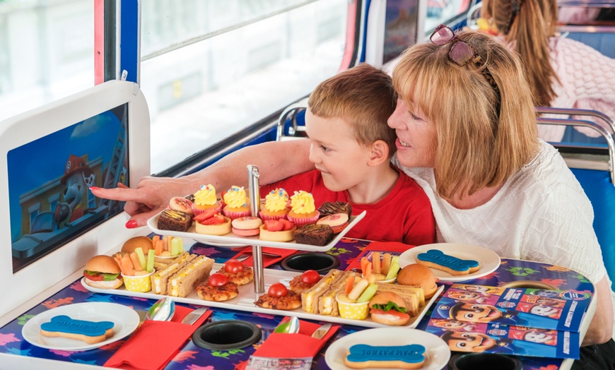 Image 4: Brigit’s Afternoon Tea: PAW Patrol London Bus Tour for Two or Four