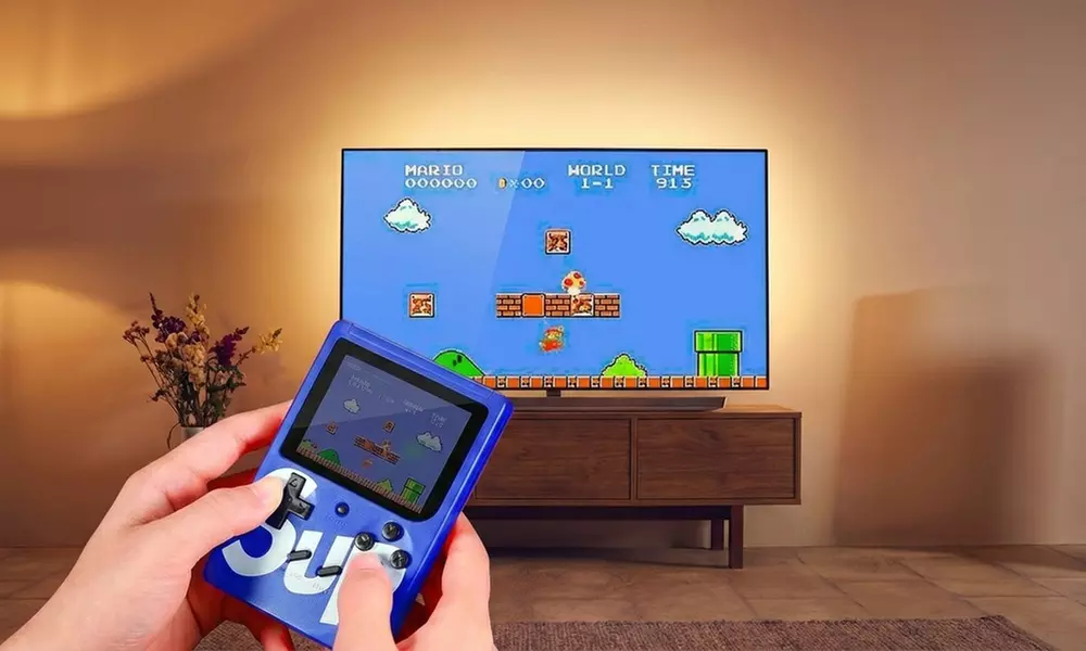 Consola con 400 videojuegos retro