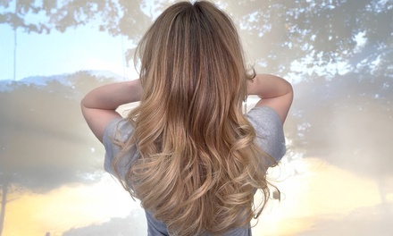 Root Touch-Up with Deep Conditioning Treatment & Blow-Dry - Salon Creer