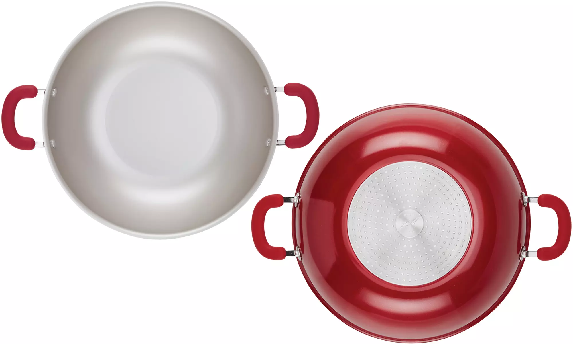 Rachael Ray Create Delicious Aluminum Nonstick 14.25" Wok - Second Medium