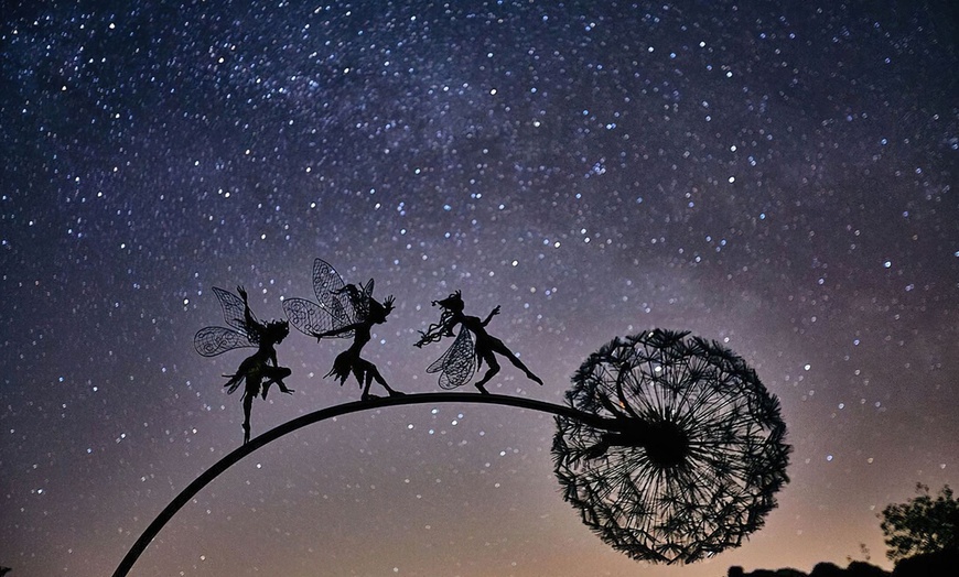 Image 6: Dandelion Flower Fairy Patio Decorative Ornament